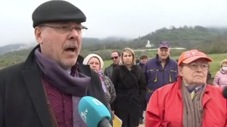 Жители на село Скравена протестираха - нямали достъп до високоскоростен път