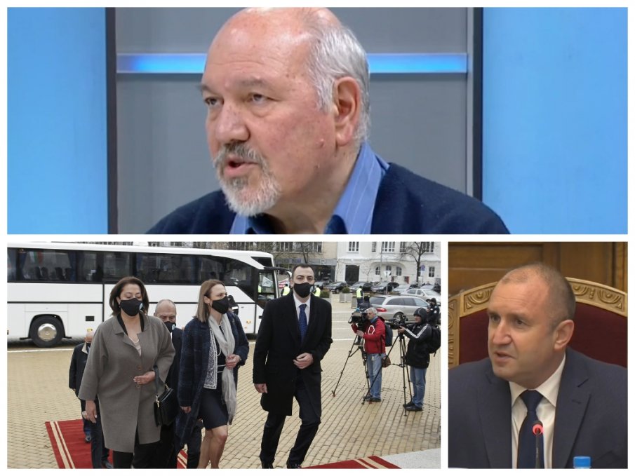 Проф. Александър Маринов: Румен Радев няма да играе ролята на муза и да е архитект на следващ кабинет
