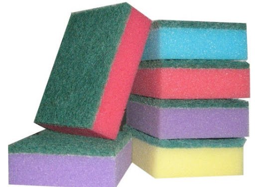 Какво означават цветовете на гъбите за миене и коя за какво служи