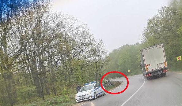 Ауди се обърна на Е-79 между Монтана и Видин