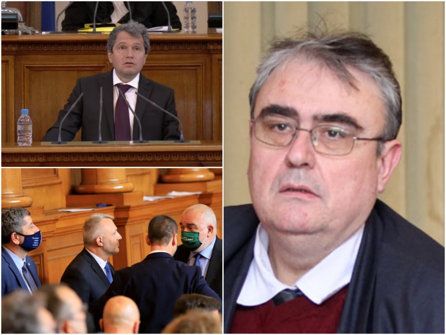 Огнян Минчев гневен срещу протестърите в НС: Няма да ви позволим да правите отново революция - този път в полза на вашите мутри