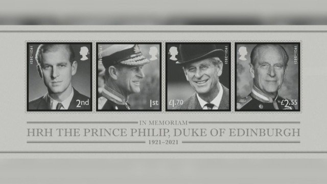 Кралските пощи на Великобритания пуснаха марки с лика на принц Филип