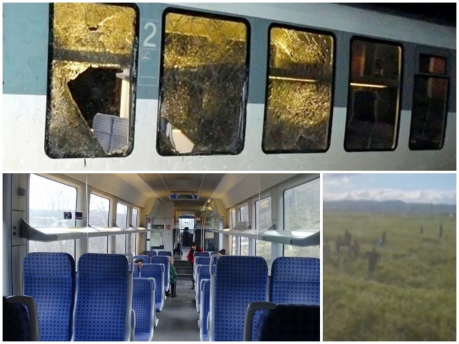 БРУТАЛНА АТАКА: Барикадираха жп линията София - Бургас край Нова Загора и нападнаха влак с камъни