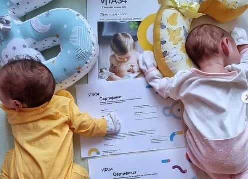 Ето как се казват близнаците на Ева Веселинова