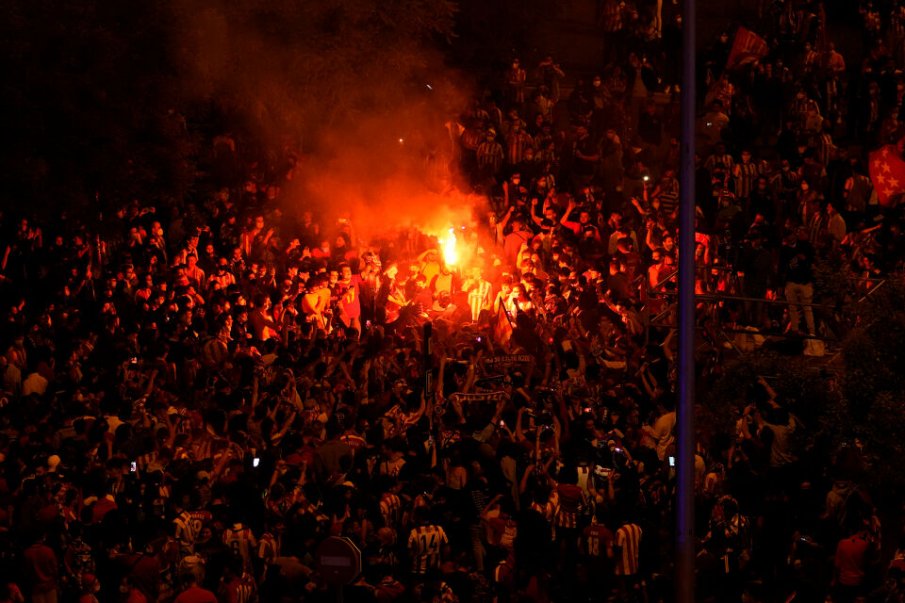 Голяма трагедия помрачи празненствата на Атлетико в Мадрид