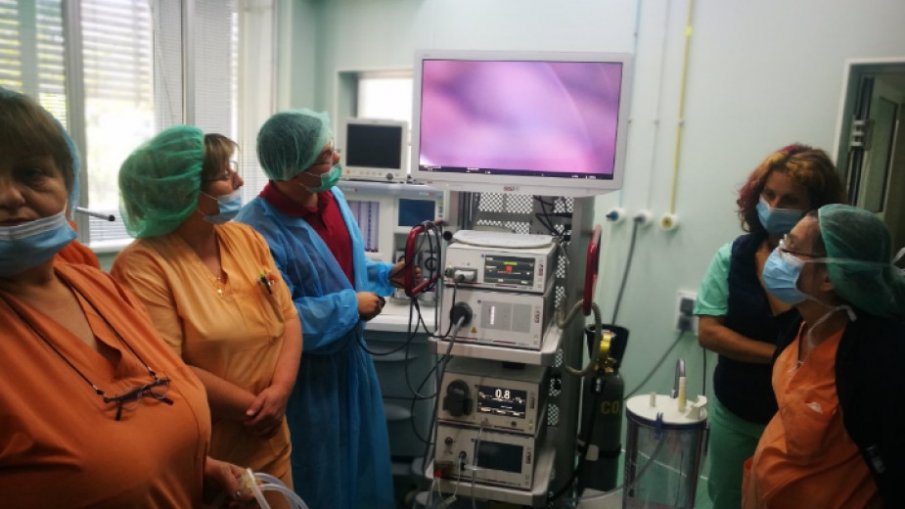 Нов лапароскопски апарат заработи в МБАЛ-Добрич