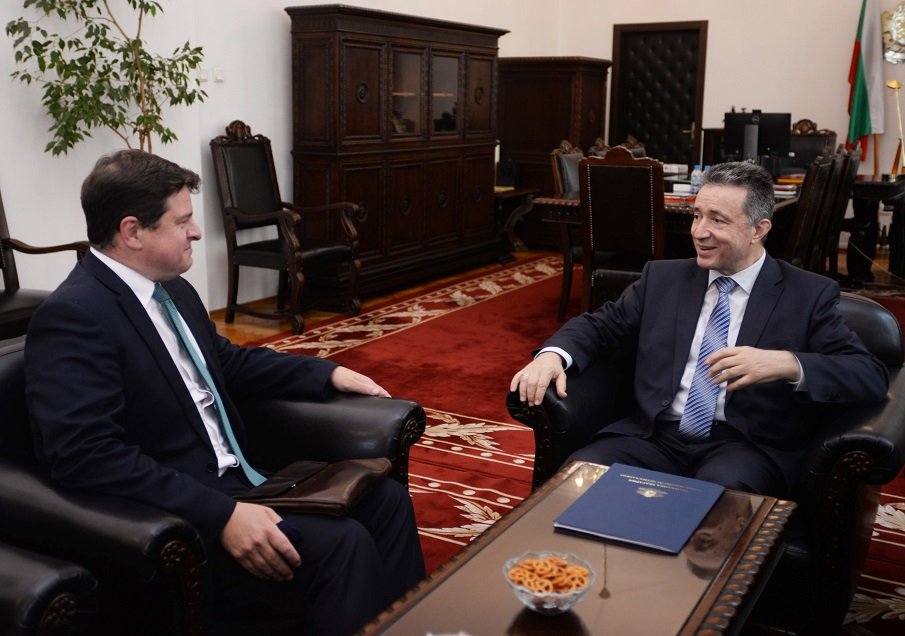 Янаки Стоилов обсъди с посланика на Великобритания взаимното признаване на съдебни решения след Брекзит