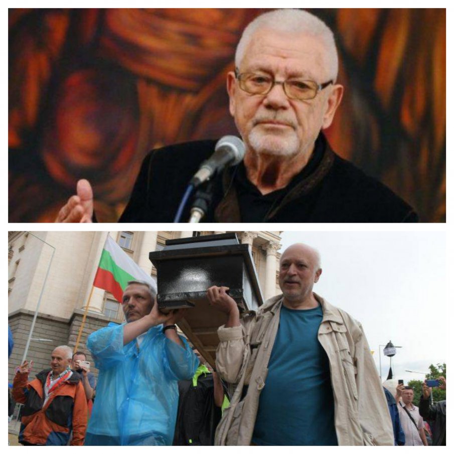 Поетът Недялко Йорданов гневно: Ще оставим ли българския театър в ръцете на едно самодоволно, отмъстително правителство и на един министър, който разнася ковчези?