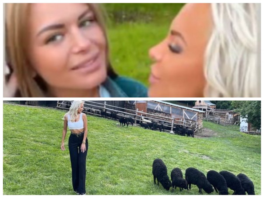 САНТИМЕНТИ: Антония и плеймейтката Жанет Осипова се награбиха в интимна близост