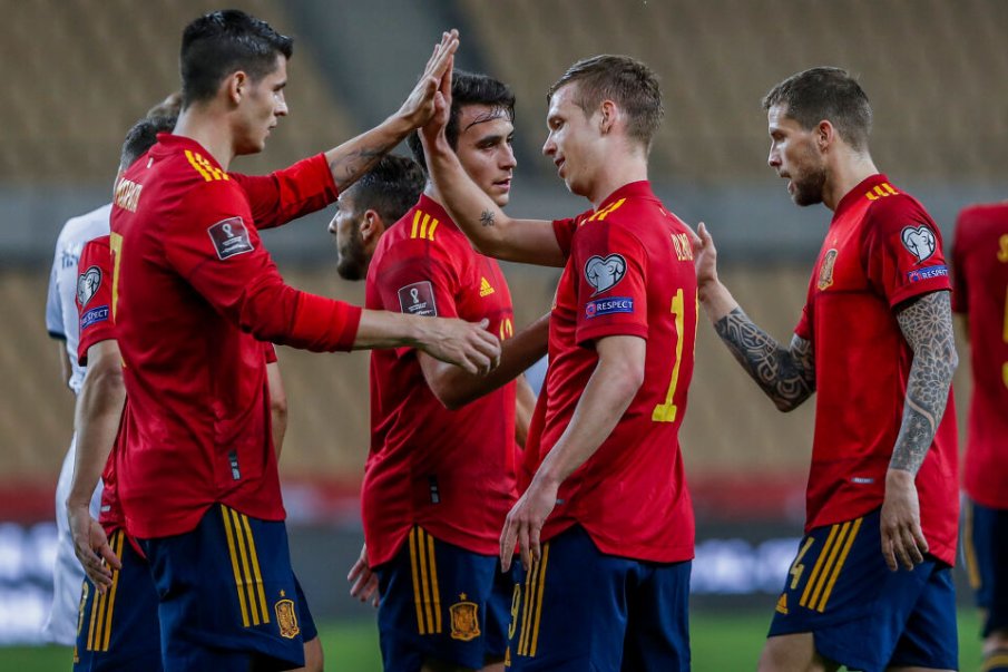 Испания се развихри и прегази Словакия с 5:0