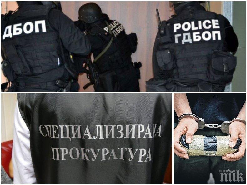 Спецоперацията за огромното количество наркотик в Сливен продължава, закопчаха турски граждани (СНИМКА)