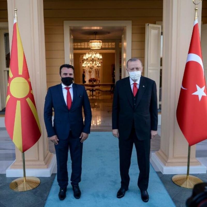 Зоран Заев се срещна с Ердоган