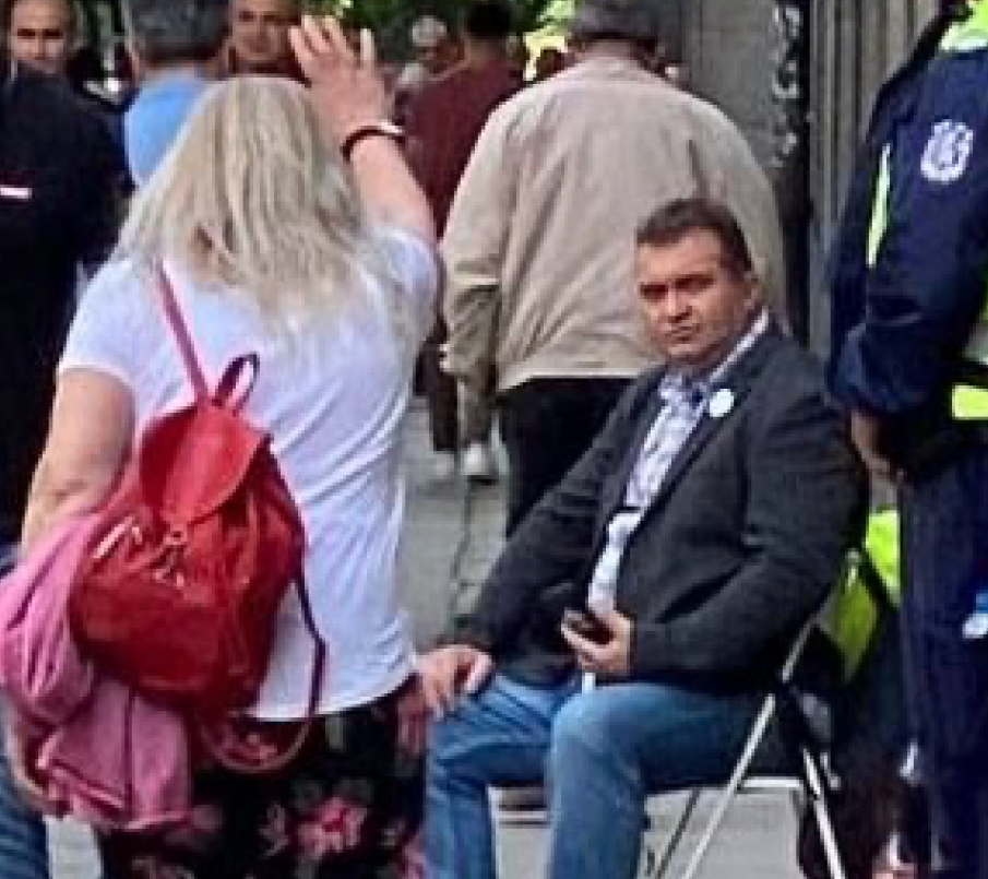 Протестът на „боеца“ Георги Георгиев се разпадна