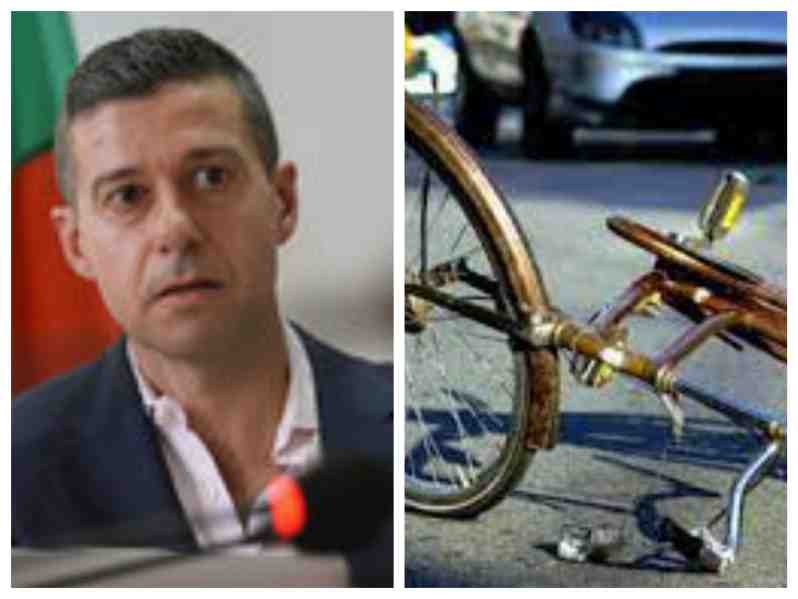 САМО В ПИК: Шефът на БНР Андон Балтаков блъсна колоездач със служебния джип