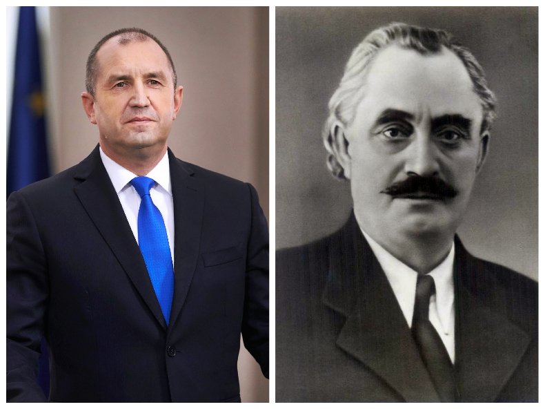 САМО В ПИК И РЕТРО: Румен Радев близнак на Георги Димитров! Президентът стана на 58
