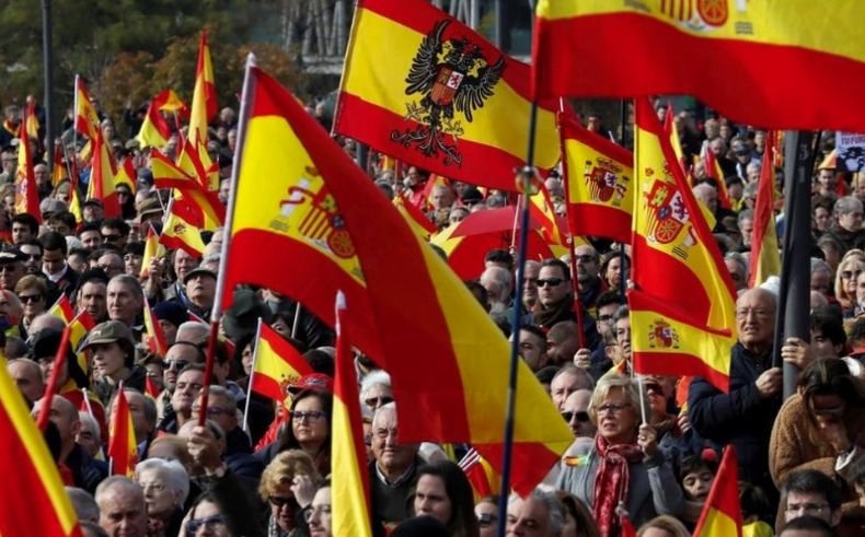 В Мадрид се проведе протест срещу помилването на каталунски политици