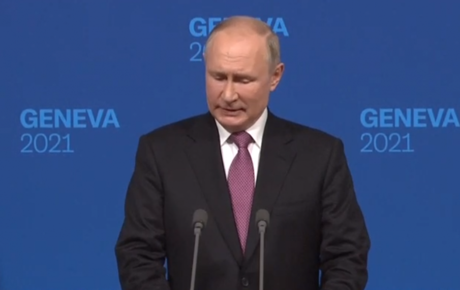 Путин с голяма пресконференция след срещата си с Байдън (ОБНОВЕНА)