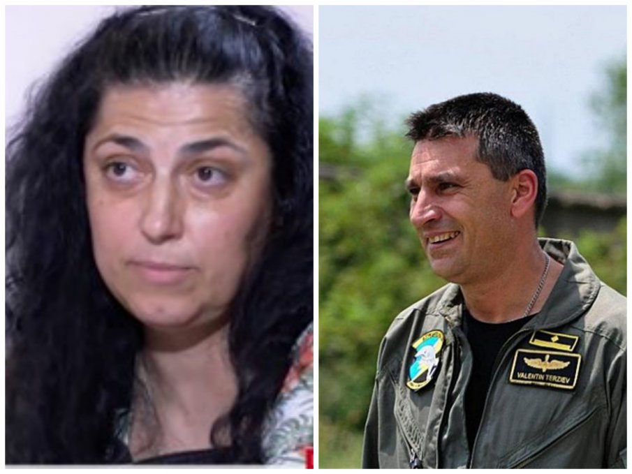 Жената на загиналия пилот майор Терзиев: За мен смъртта му е умишлено убийство! Ще търся истината
