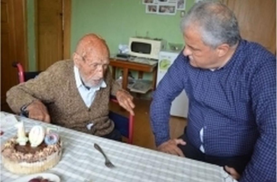 Най-възрастният жител на община Гоце Делчев навърши 105 години