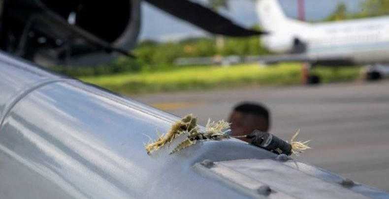 Хеликоптерът на колумбийския президент е бил обстрелван