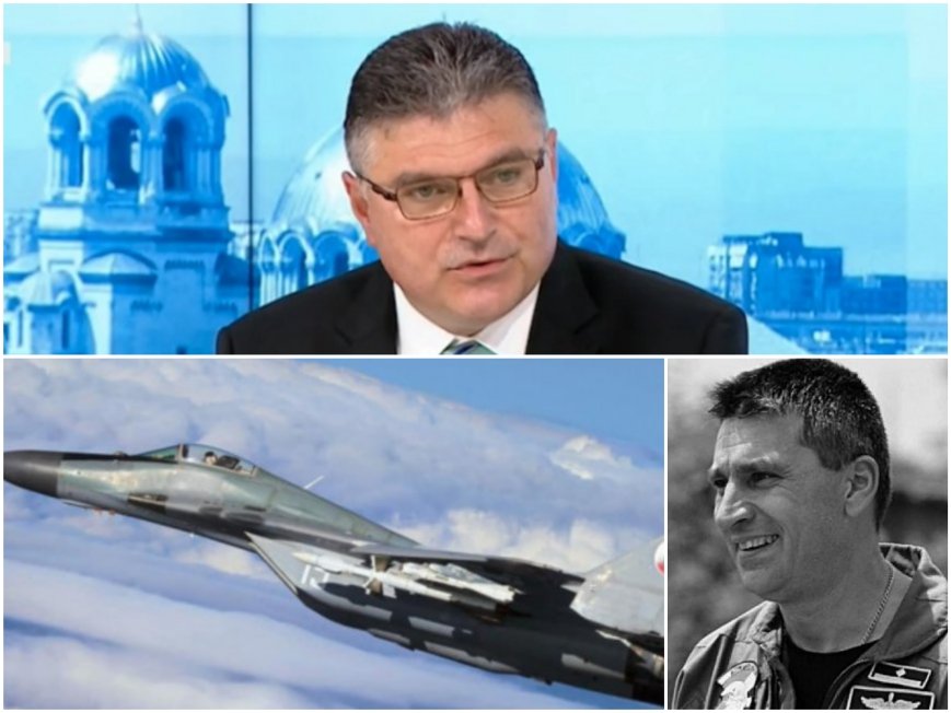 Военният министър: Губят се последните 13 секунди преди инцидента с падналия МиГ-29! Още не знаем защо мишената е увеличила рязко скоростта си