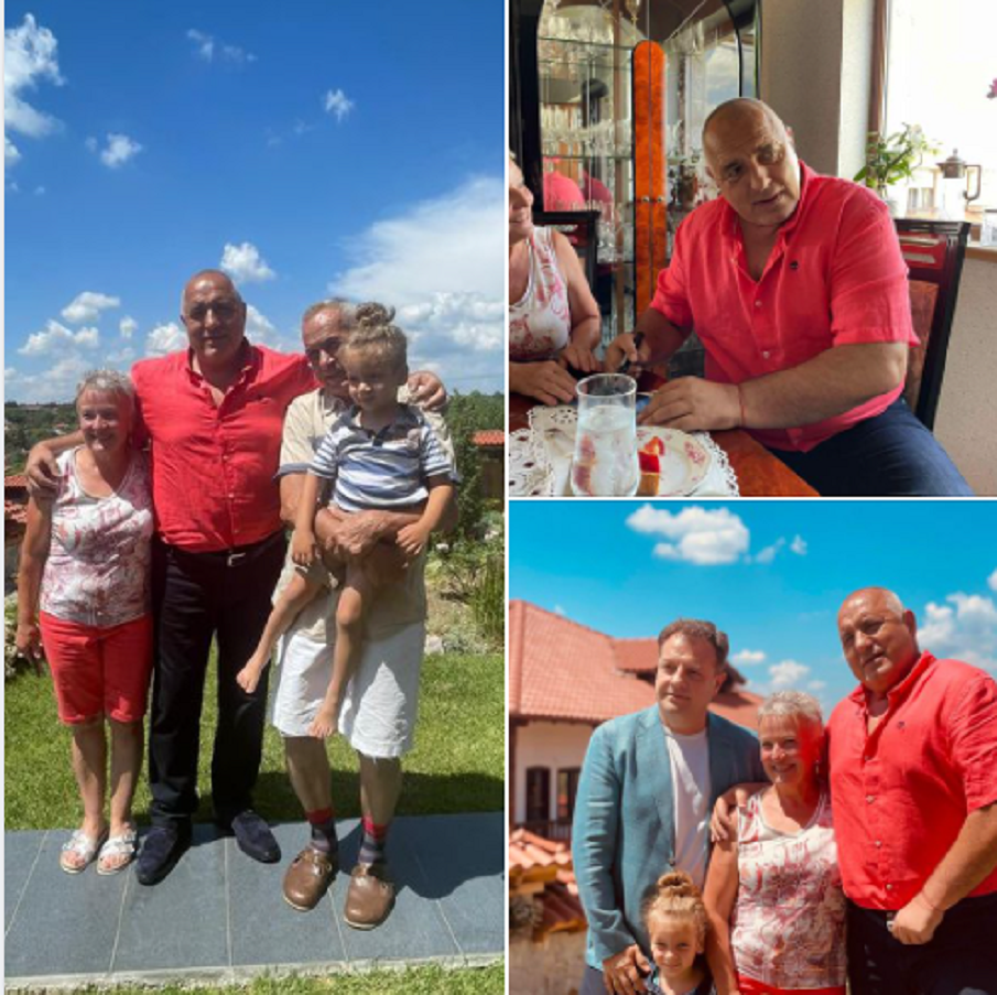 ПЪРВО В ПИК: Бойко Борисов благодари за гостоприемството на семейството, което го прие в Арбанаси (СНИМКИ)