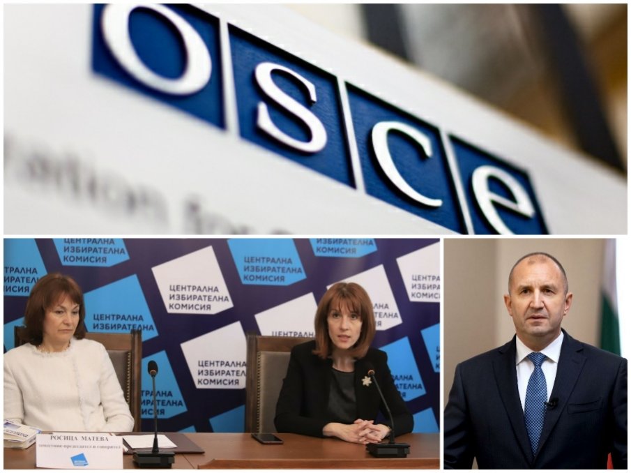 ОССЕ със съсипващ доклад срещу служебния кабинет и ЦИК на Радев - има съмнения в прозрачността на изборите