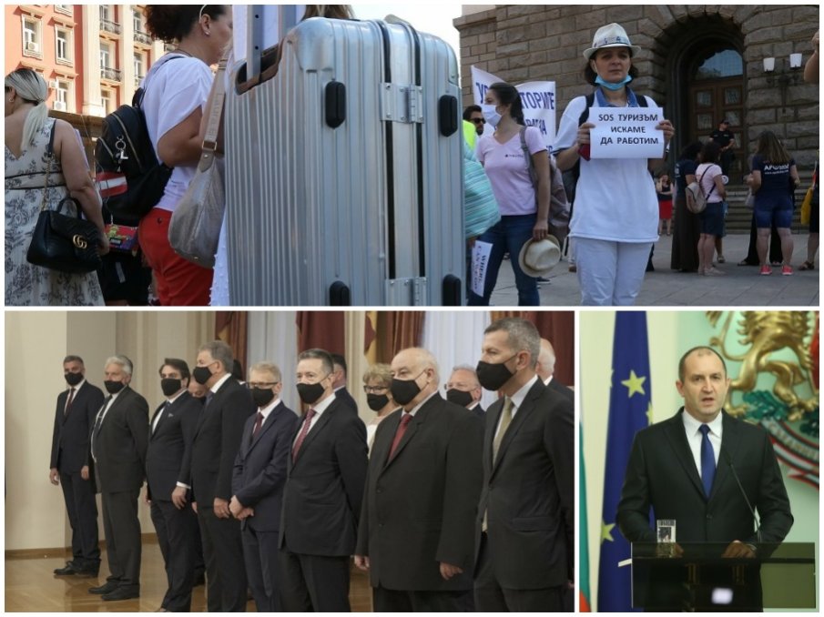 ИЗВЪНРЕДНО В ПИК TV! Жега под прозорците на Радев! Туроператори на протест заради скандалите със служебния кабинет на президента (ВИДЕО/ОБНОВЕНА)