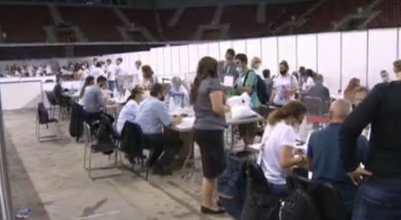 Спокойно премина броенето на гласовете в Арена Армеец