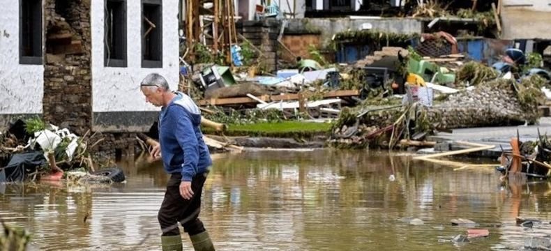 Проливни дъждове отново наводниха Белгия