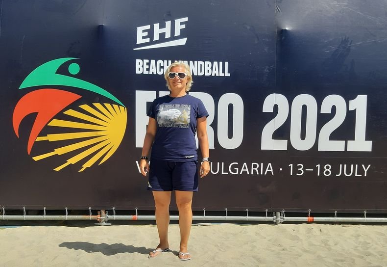 Шефката на плажния хандбал в Европа: Българската федерация по хандбал свърши страхотна работа