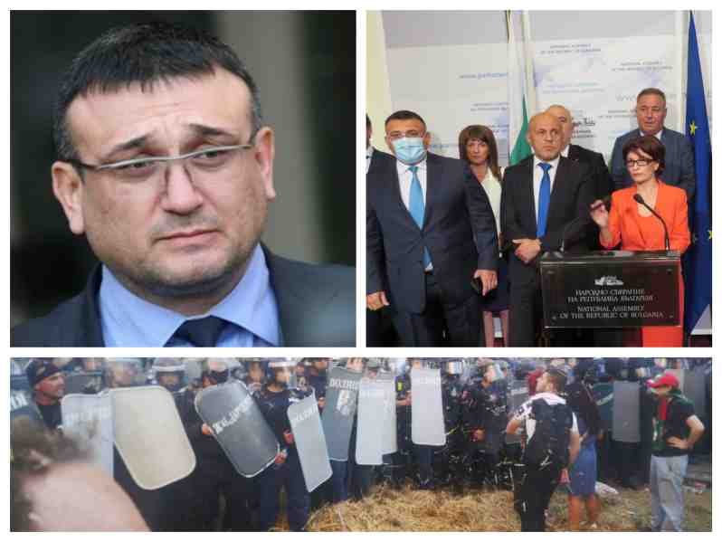 Бившият вътрешен министър Младен Маринов: Разправата с българската полиция започва днес чрез диктатурата в 46-ото Народно събрание!