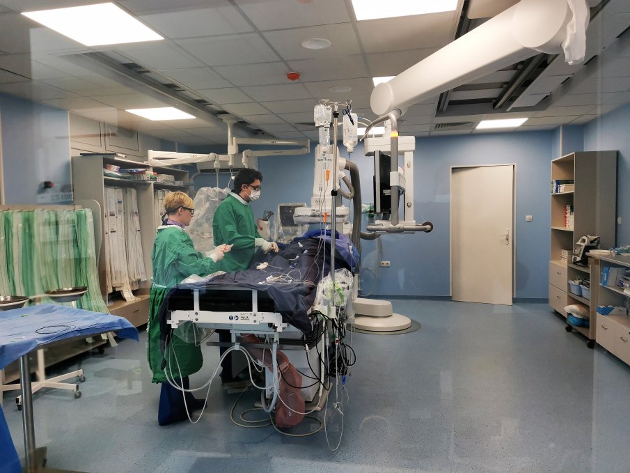 УМБАЛ-Пловдив се похвали с най-модерната ангиографска система в България