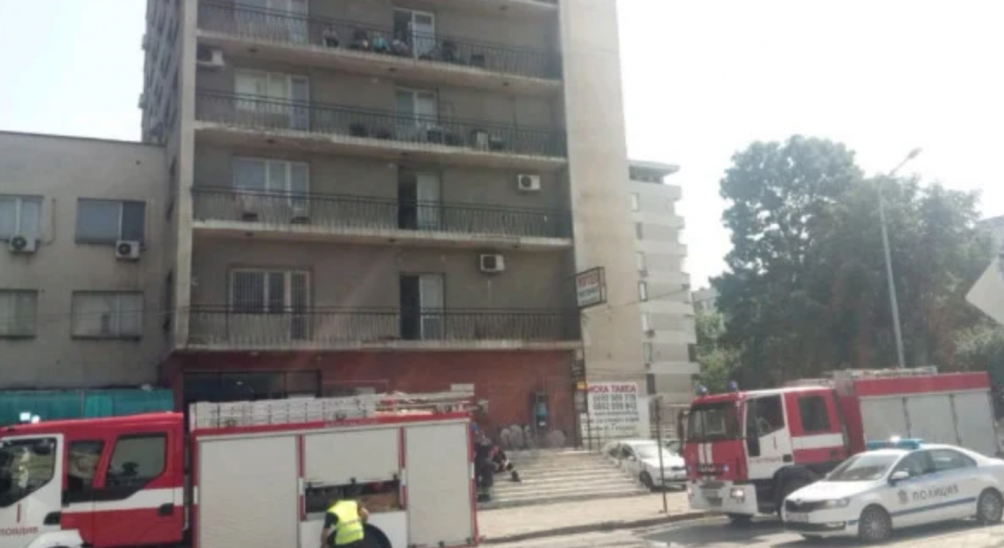 Евакуираха заради пожар старчески дом в Пловдив
