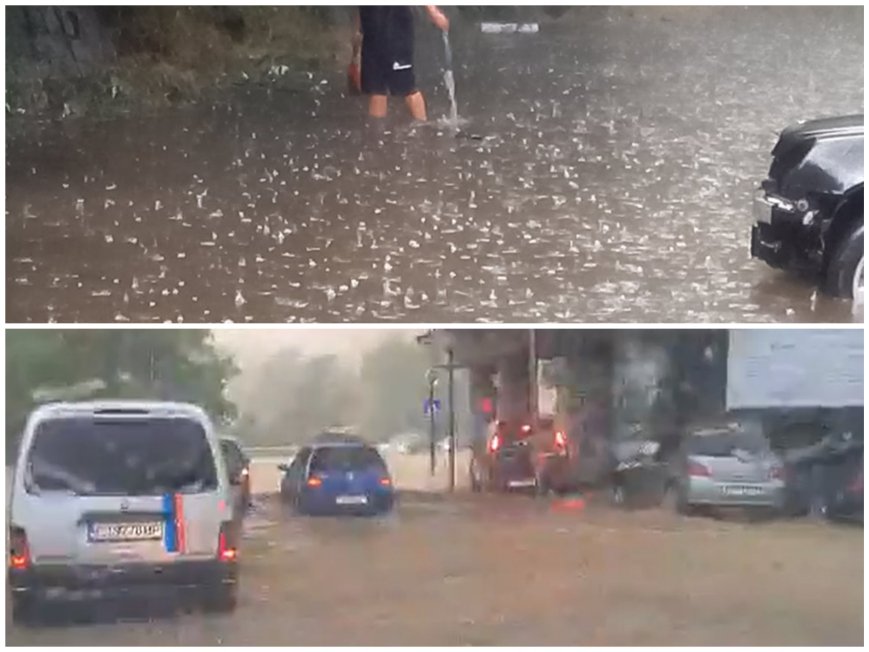 САМО В ПИК TV: Потоп удави Своге - страшен дъжд и градушка се изсипаха над града (ВИДЕО/СНИМКИ)