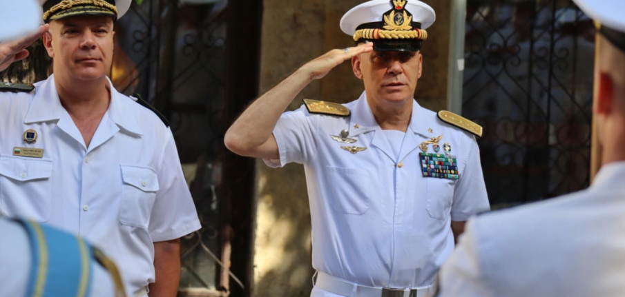 Командващият ВМС на Италия пристигна на посещение във Варна