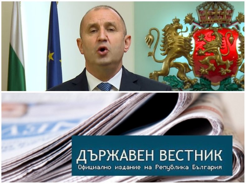 ШАШ! На Радев ли е кръстен имейлът на Държавен вестник rumen@parliament.bg?