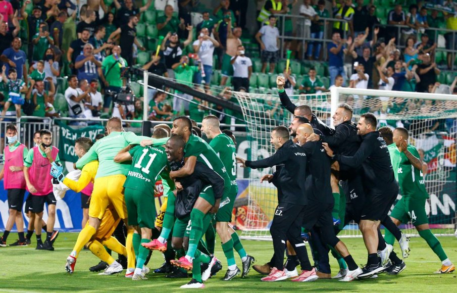 Неприятно време посрещна Лудогорец в Малмьо