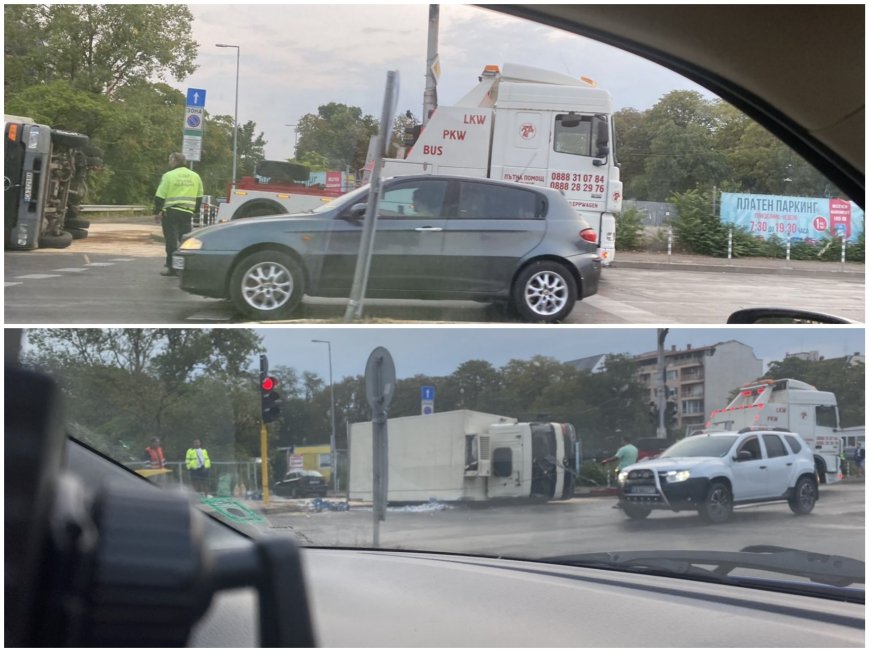 ПЪРВО В ПИК: Тежко меле на бул. Тодор Александров в София (СНИМКИ)