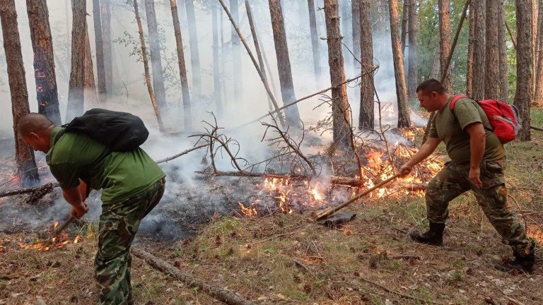 ДЕВЕТИ ДЕН: Пожарът над село Югово отново се е разраснал