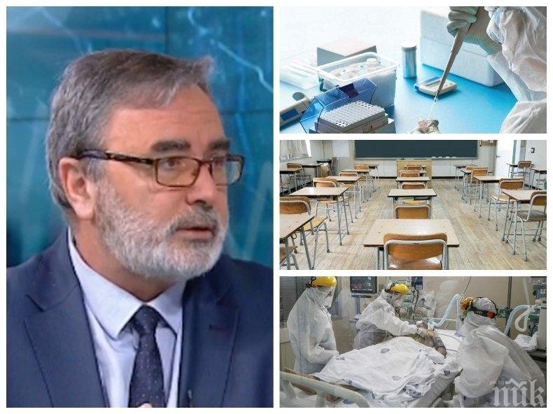 Доц. Ангел Кунчев алармира за бум на пандемията: 133-ма починаха за седмица, само трима от тях са били с две ваксини