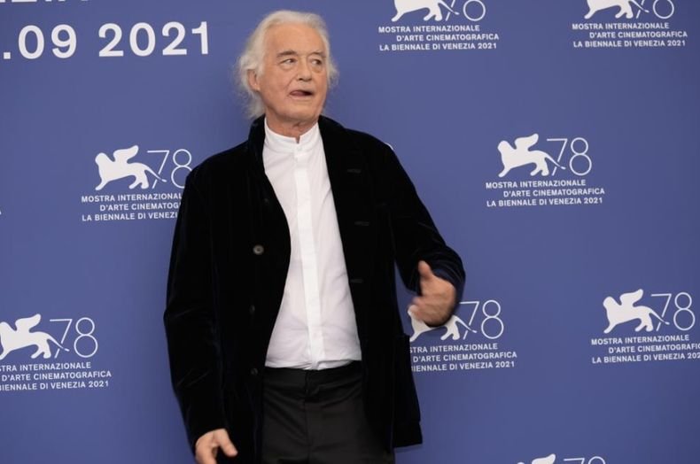 Джими Пейдж представи документалния филм за „Лед Цепелин“ във Венеция