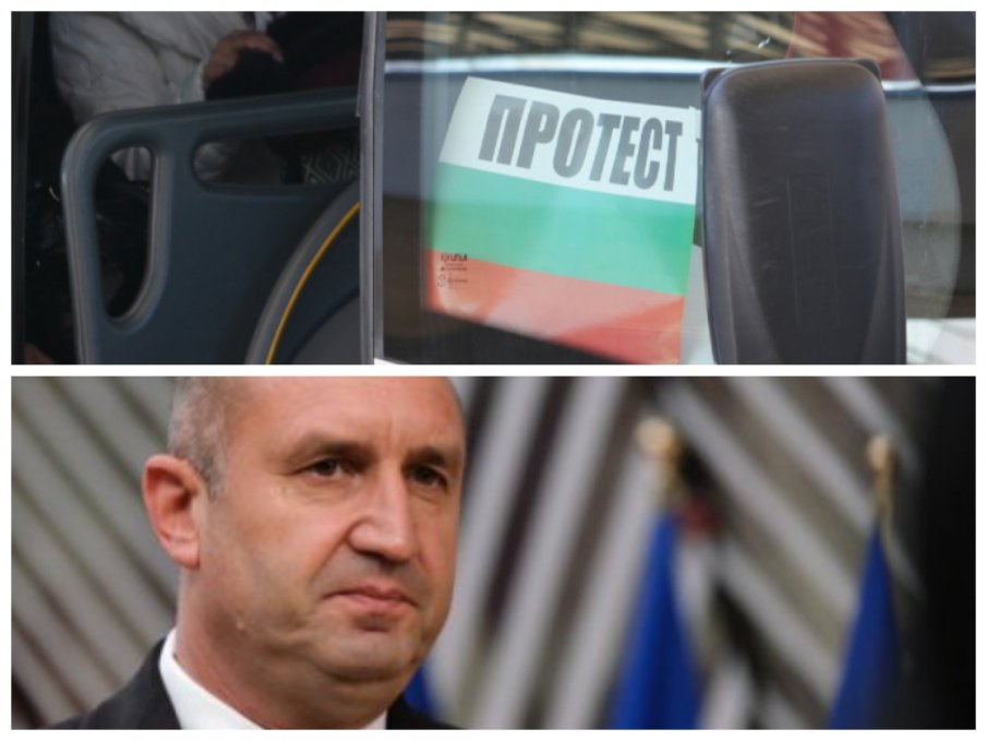 И транспортният бранш на национален протест срещу хунтата на Радев - канят се да спрат превозите в цялата страна