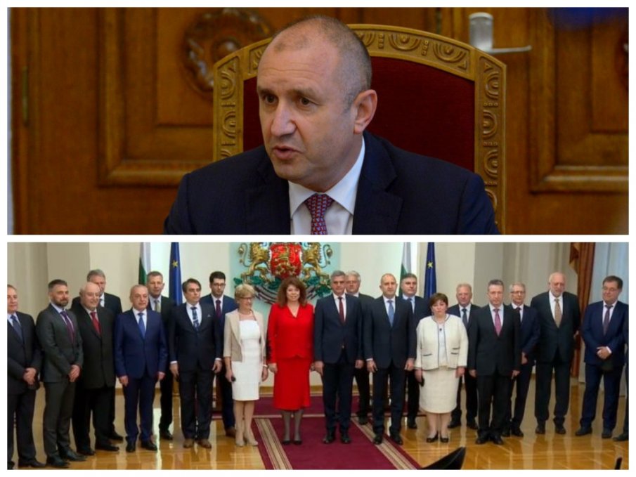Радев спазарява новия служебен кабинет на необявени срещи с досегашните министри