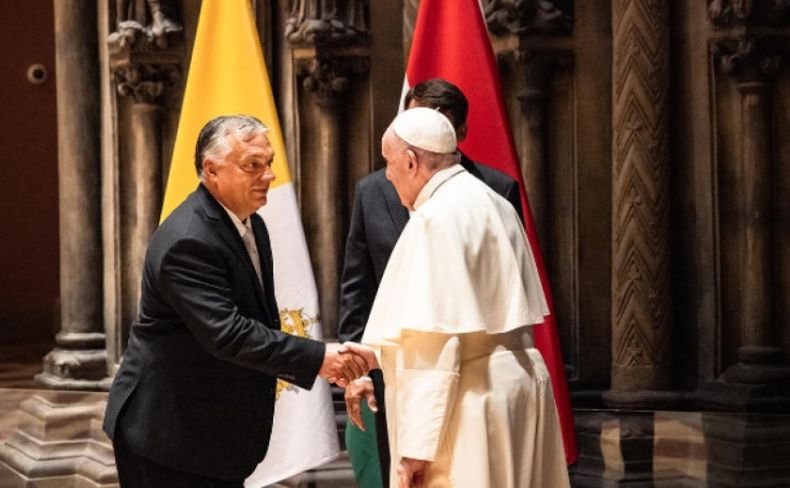 Папа Франциск се срещна с премиера на Унгария Виктор Орбан