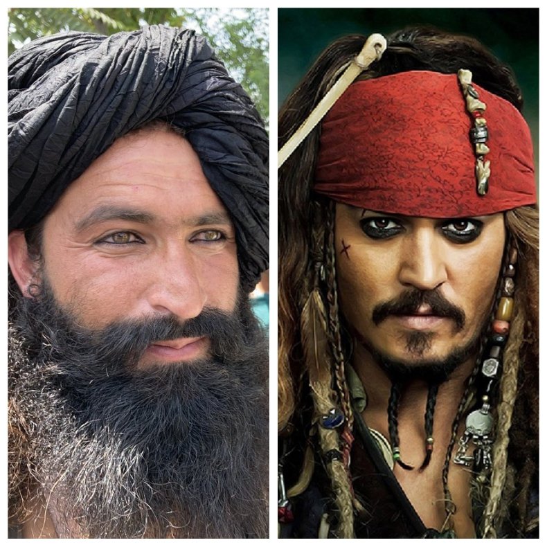 Защо талибаните се гримират като Джак Спароу?