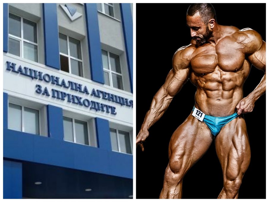КУЛТУРИСТЪТ СПЕЦОВ СЕ ВИХРИ: Шефовете на НАП си раздадоха 38 хил. лева бонуси