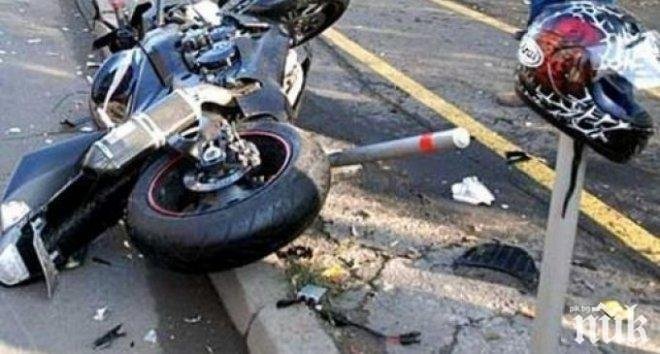 Моторист се разби на Шипка, загина
