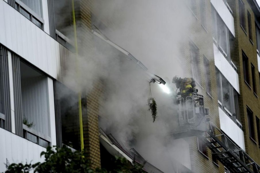 23 души са в болница след взрив в жилищна сграда в Гьотеборг