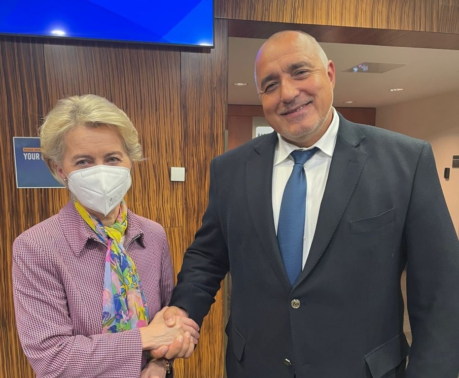 Борисов се срещна с Урсула фон дер Лайен. Ето за какво разговаряха